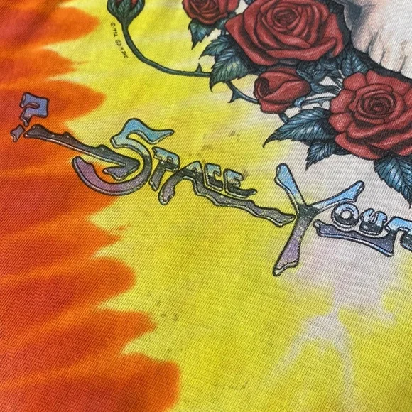 Grateful Dead long sleeve space your face xl well worn - Picture 5 of 16